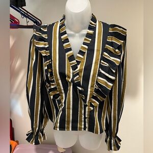 FRNCH Paris Taya Ruffle Top